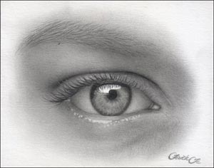 Рисуем реалистичный глаз девушки - шаг 13